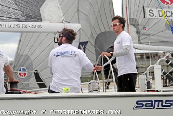 Corbett V Dickson pre start, Day 2 Congressional Cup - Corbett Racing © Outside Images http://www.outsideimages.co.nz